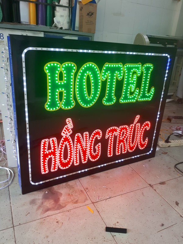 Biển đèn led khách sạn